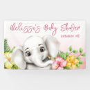 Search for jungle baby shower banners Elephant