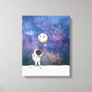 Search for moon and stars canvas prints Astronomy