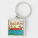 Search for kids fishing key rings Saturday evening post