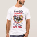 Search for someone left the gate open Cow