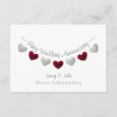 Search for anniversary reception invitations Red
