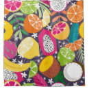 Search for citrus fruit shower curtains Purple