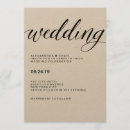 Search for brown kraft paper wedding invitations Simple