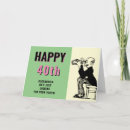 Search for 40th birthday cards Age