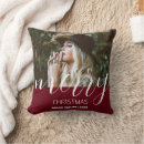 Search for burgundy christmas cushions Script