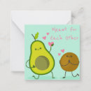 Search for avocado love cards Kawaii