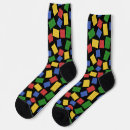 Search for red socks Black