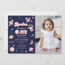 Search for one year old invitations Pink