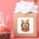 Search for funny corgi stickers Cute