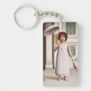 Search for vintage style key rings Pink