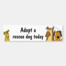 Search for dog rescue bumper stickers Funny