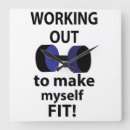 Search for fitness clocks Weights