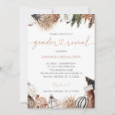 Search for holiday gender reveal invitations Winter