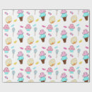 Search for cone wrapping paper Cute