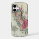 Search for california map iphone cases Lithograph