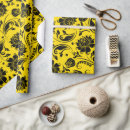 Search for black and yellow wrapping paper Pattern