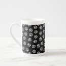 Search for black paw print mugs Pattern of paws