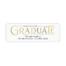 Search for retro return address labels Graduation