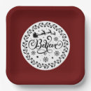 Search for santa claus plates Christmas tableware