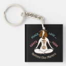 Search for love yoga key rings Peace