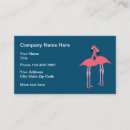 Search for pink flamingo business cards Beach