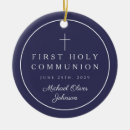 Search for first communion christmas tree decorations Cross