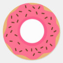 Search for pink doughnut stickers Sweet
