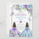 Search for blue and purple invitations For her
