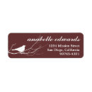 Search for bird silhouette return address labels Branch