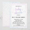 Search for pink and blue invitations Ombre