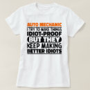 Search for auto tshirts Mechanic