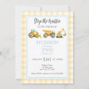 Search for toddler boy birthday invitations Dump truck party