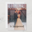 Search for rustic wedding reception invitations Typography