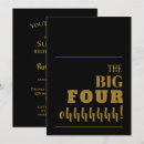 Search for surprise 40th invitations Gold