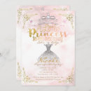 Search for princess is on her way invitations Crown