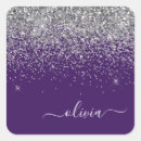 Search for silver glitter monogram stickers Girly