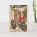 Search for toy train christmas cards Santa