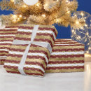 Search for white and gold christmas wrapping paper Red