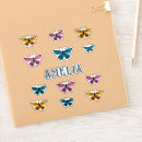 Search for large butterfly stickers Girl