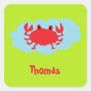 Search for cute crab stickers Blue