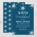 Search for snowflakes bridal shower invitations Simple