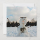 Search for snowman photo cards Winter