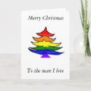 Search for gay christmas cards Rainbow