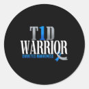 Search for diabetes warrior stickers Type