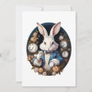Search for alice in wonderland invitations Bunny