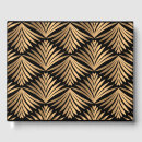 Search for art deco guest books Black and gold