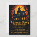 Search for stylish halloween invitations Black