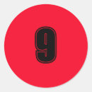 Search for scarlet stickers Red