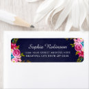 Search for chalkboard floral return address labels Bohemian