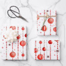 Search for ornament wrapping paper Festive